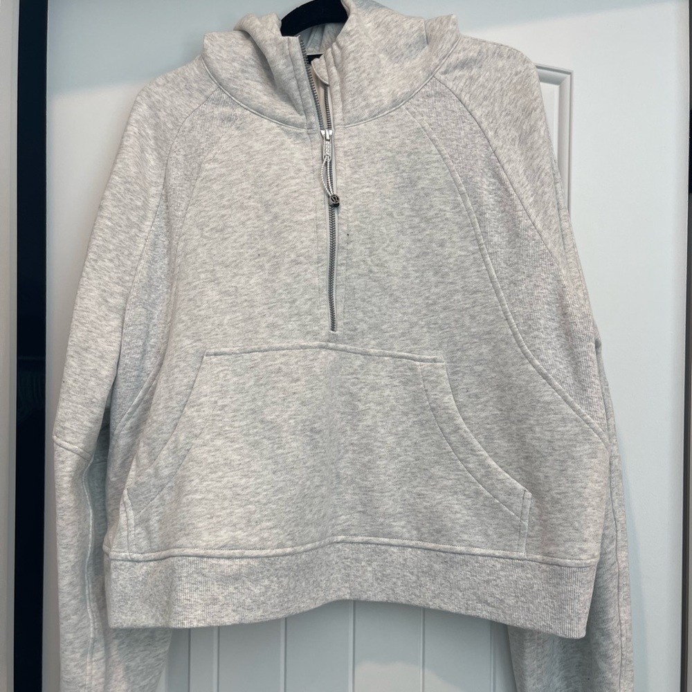 Lululemon Scuba half zip hoodie
